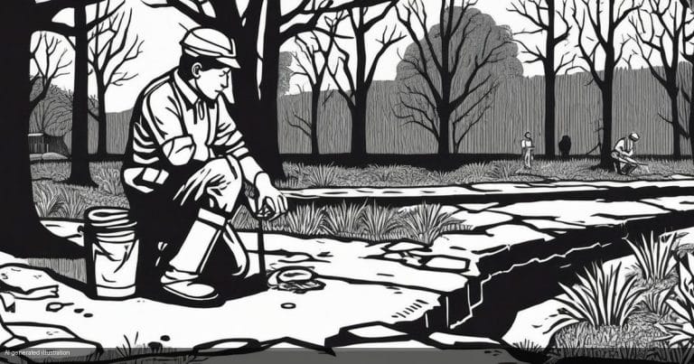 Maidstone council tests pothole repairs made from old clothes at Mote Park and Penenden Heath