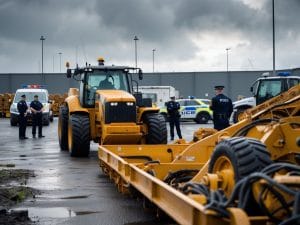 Man Charged Over Alleged Theft of Farm and Construction Machinery at Dover Port