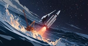 SpaceX Recovery Team Battles Rough Seas to Retrieve Starship Flight 13 from Indian Ocean