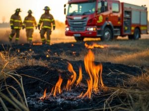 Kent fire crews attend more than 300 grass fires since May as KFRS urges public caution