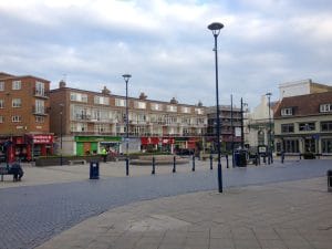 Market Square in Dover town centre
