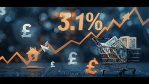 UK Inflation Rises to 3.1% in August as Core Rate Holds Steady