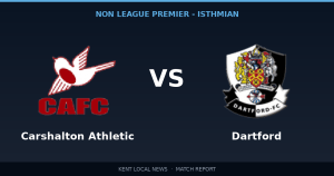 Dartford 3-0 Carshalton Athletic: Non League Premier - Isthmian match report