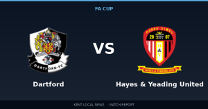 Dartford 4-2 Hayes & Yeading United: FA Cup match report