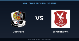 Dartford 2-1 Whitehawk: Non League Premier - Isthmian match report