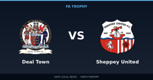 Deal Town 3-0 Sheppey United: FA Trophy match report