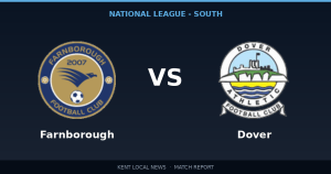 Dover Athletic 1-0 Farnborough: National League - South match report