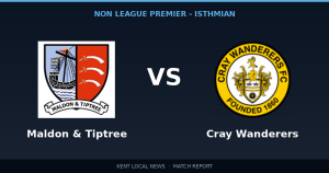 Preview: Maldon & Tiptree vs Cray Wanderers — Non League Premier - Isthmian, Regular Season - 5