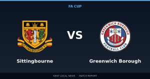 Sittingbourne 3-4 Greenwich Borough: FA Cup match report