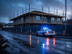 Three arrested after suspected burglary at Margate building site