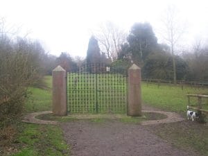 Entrance to Cobtree Manor Park, Maidstone