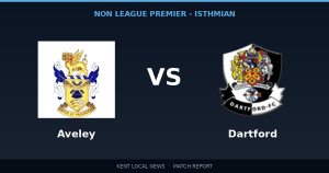 Dartford 3-4 Aveley: Non League Premier - Isthmian match report