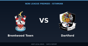 Preview: Brentwood Town vs Dartford — Non League Premier - Isthmian, Regular Season - 14
