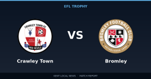 Preview: Crawley Town vs Bromley — EFL Trophy, Group South - 8