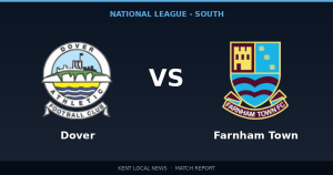 Dover Athletic 1-0 Farnham Town: National League - South match report