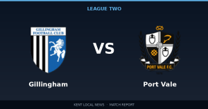 Preview: Gillingham vs Port Vale — League Two, Regular Season - 12