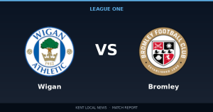 Bromley 2-3 Wigan: League One match report