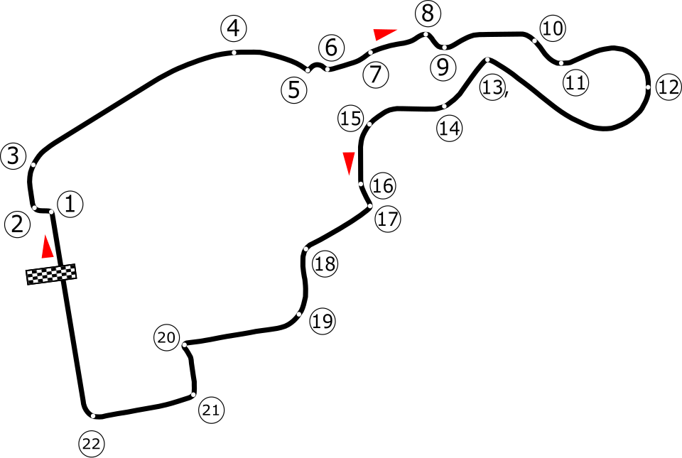 Madring layout map