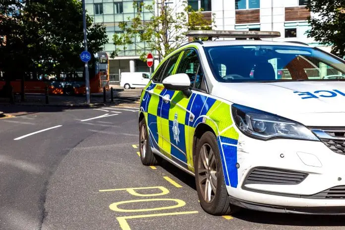 Nottingham,,Uk,-,September,4,,2023:,Nottingham,Police,Department,Car