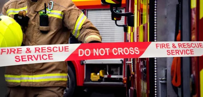 fire-fighter-at-scene-cordoned-off