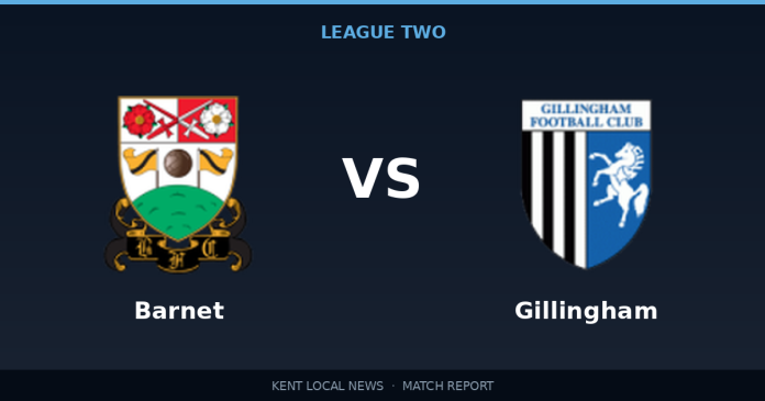Barnet vs Gillingham — match thumbnail