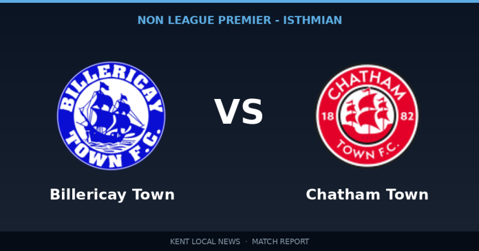 Billericay Town vs Chatham Town — match thumbnail