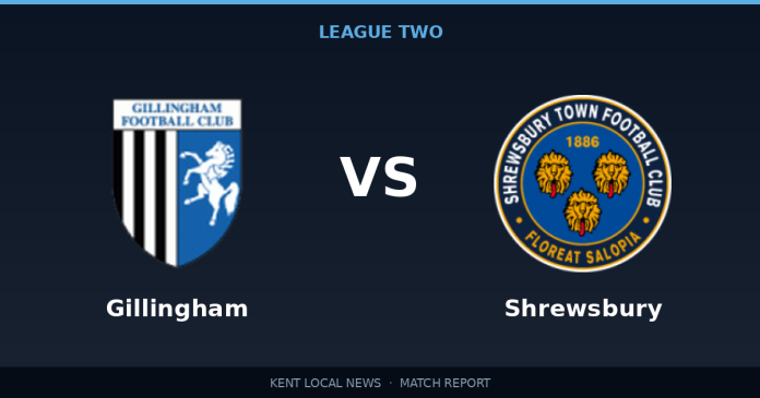 Gillingham vs Shrewsbury — match thumbnail