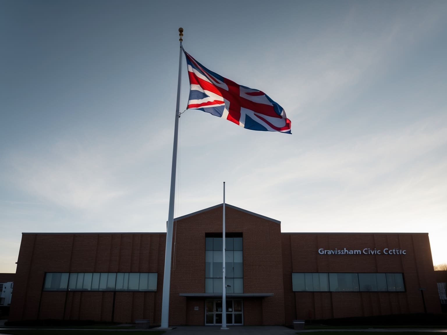 Gravesham Borough Council Raises Palm Sunday Flag at Civic Centre to Mark Holy Week