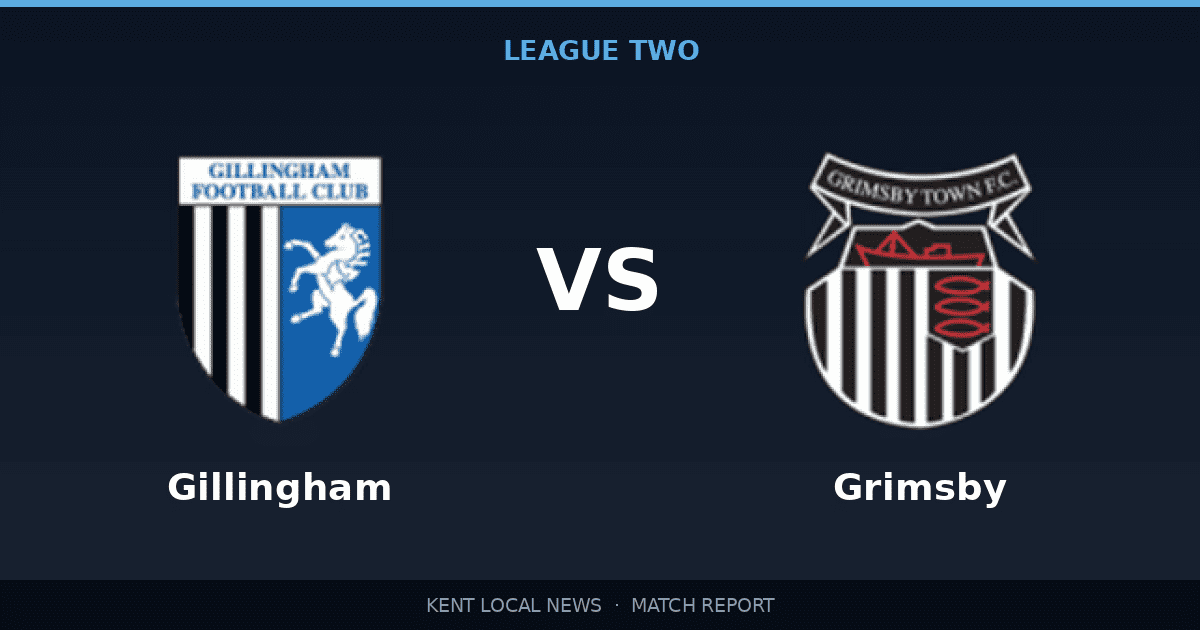 Gillingham 1-4 Grimsby: League Two match report